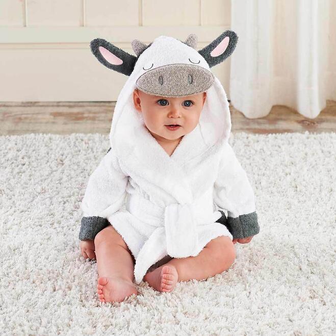 Bathrobes Baby Hooded