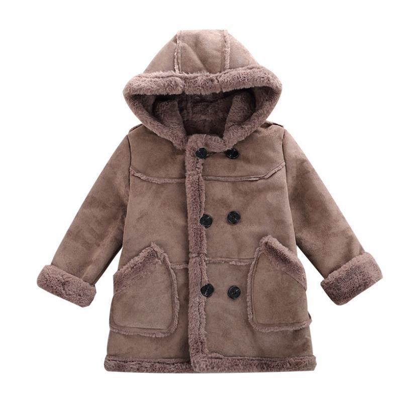 Suede Padded Trench Coat