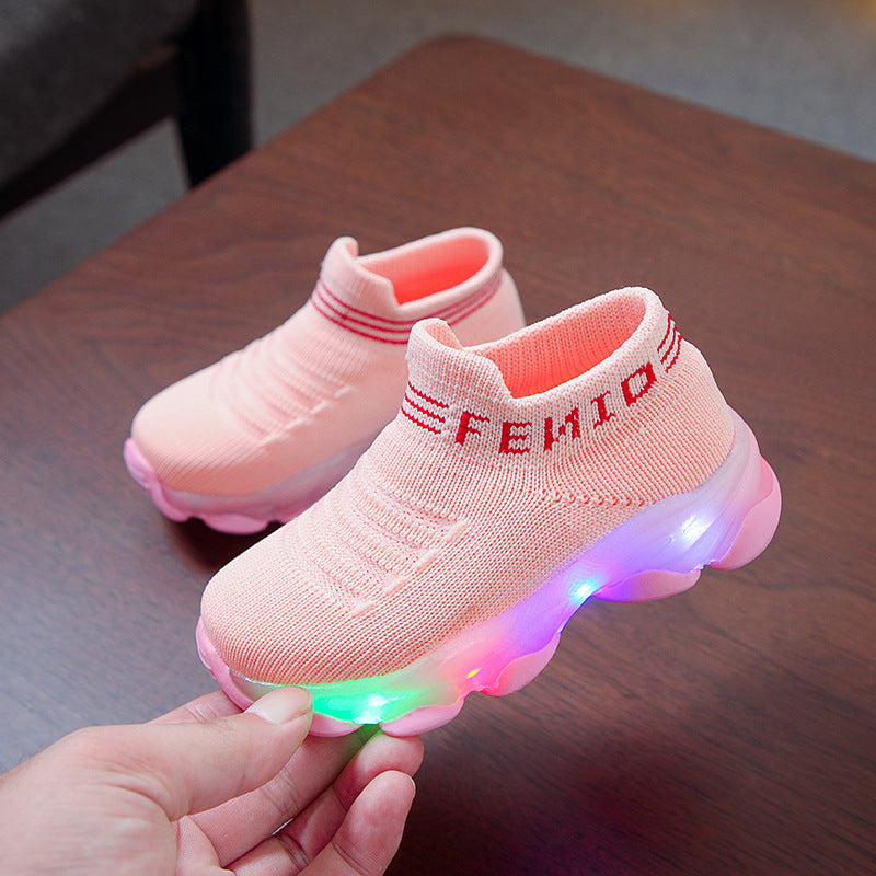 Flying woven sneakers