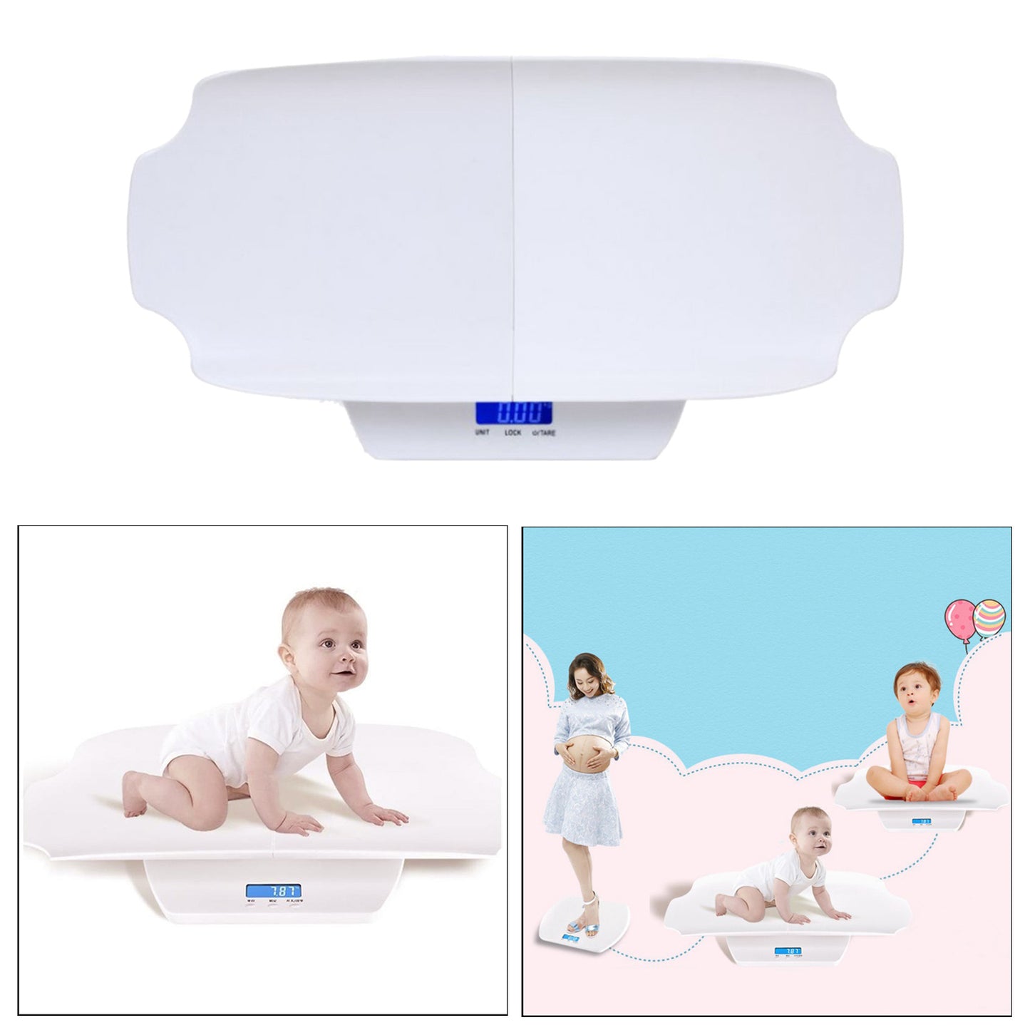 Momy & Baby Electronic Weight Scale