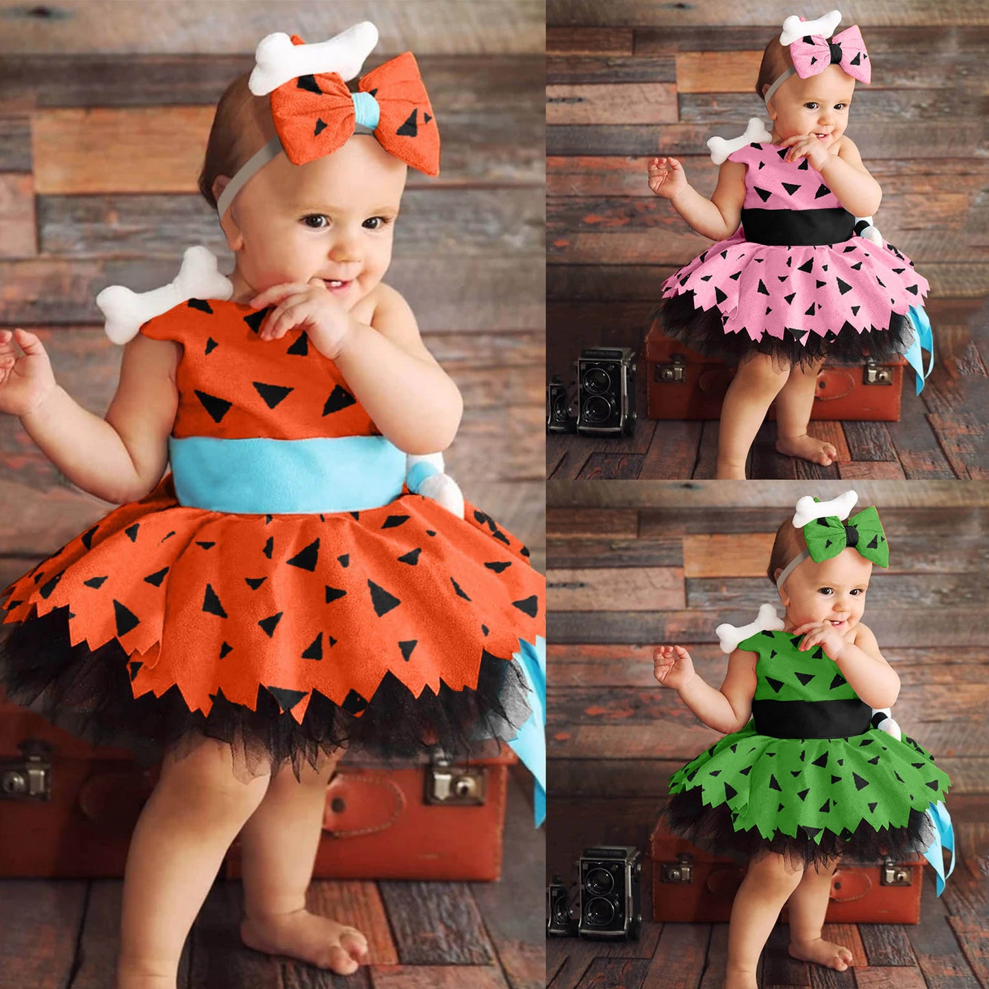 Halloween Dress-Hairband Set
