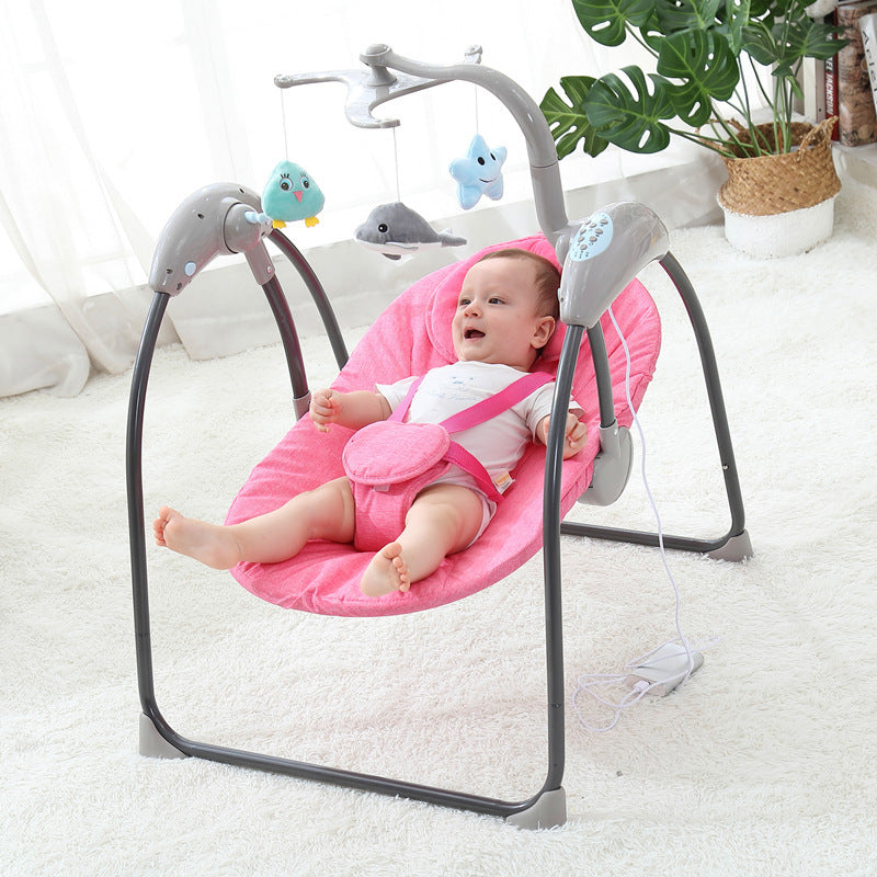 Swing Chair with LED Touch Screen and Bluetooth