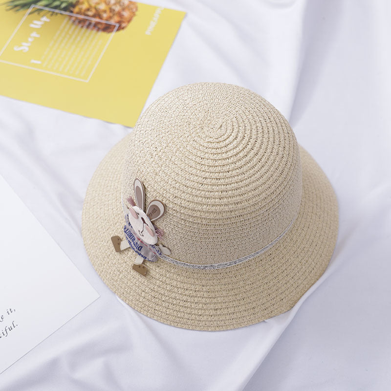 Two-Piece Straw Hat & Bag