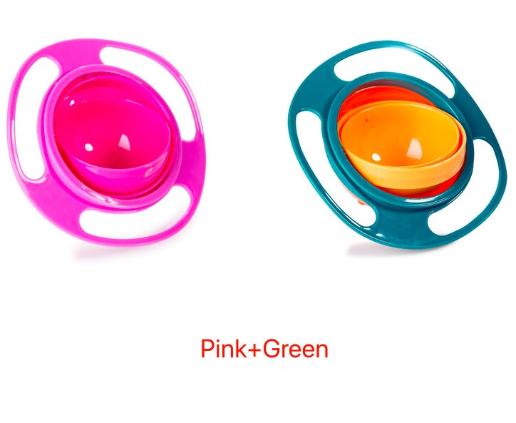 360° Spill-Proof Rotating Bowl
