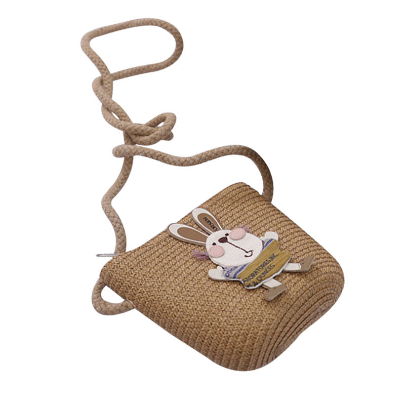 Two-Piece Straw Hat & Bag