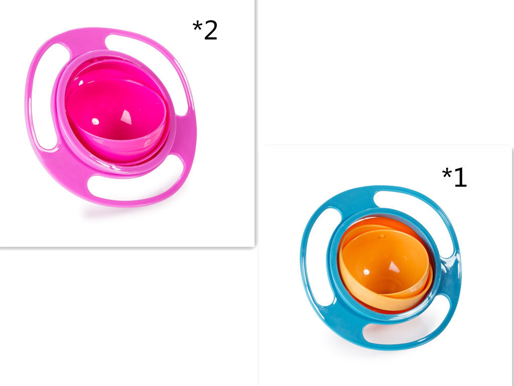 360° Spill-Proof Rotating Bowl