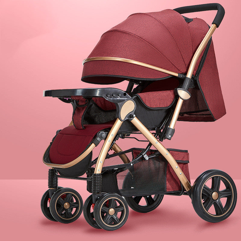Light & Easy-to-Fold Baby Stroller