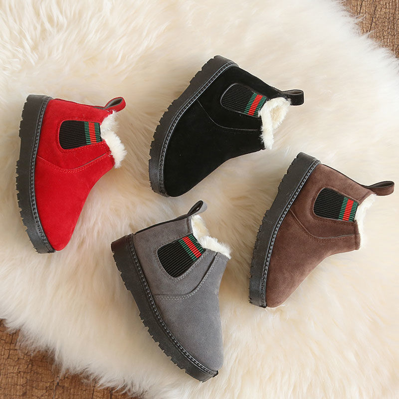 Velvet Snow Boots