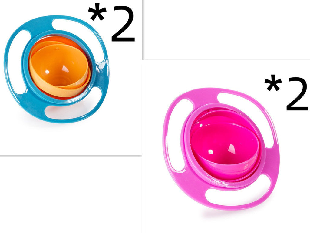 360° Spill-Proof Rotating Bowl