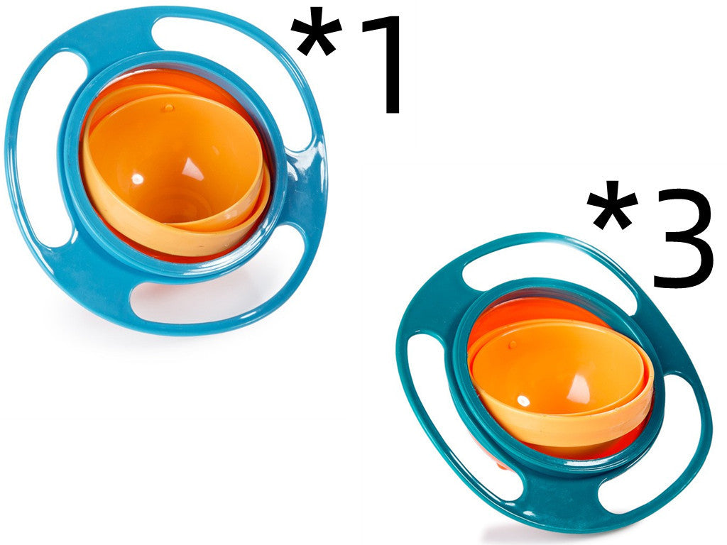360° Spill-Proof Rotating Bowl