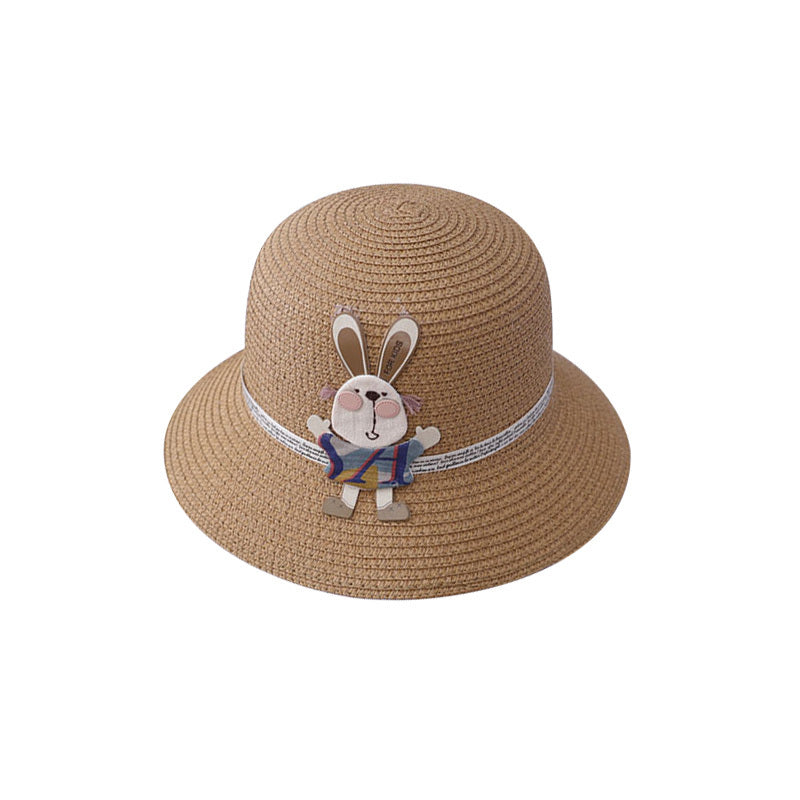 Two-Piece Straw Hat & Bag