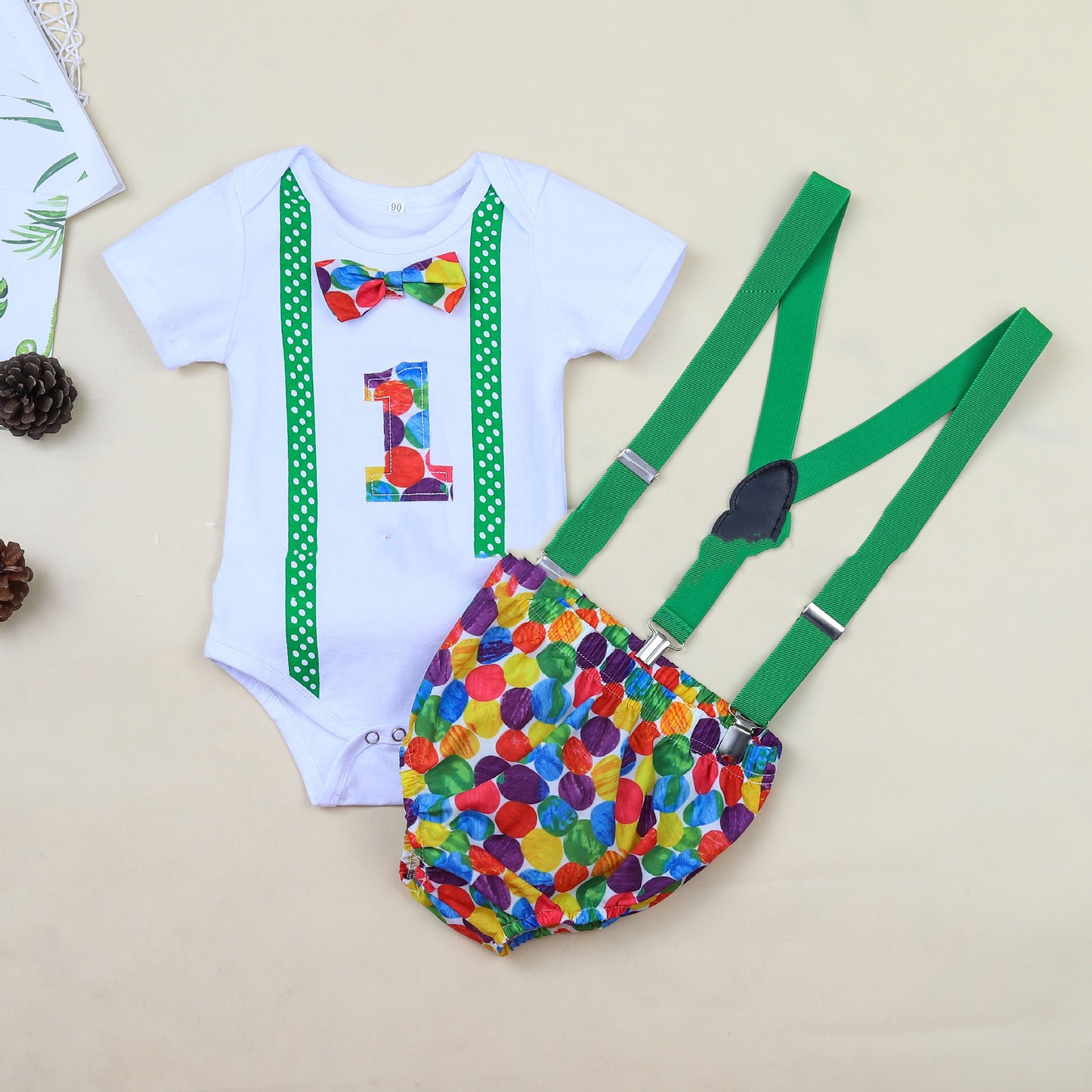 Romper & overalls Set