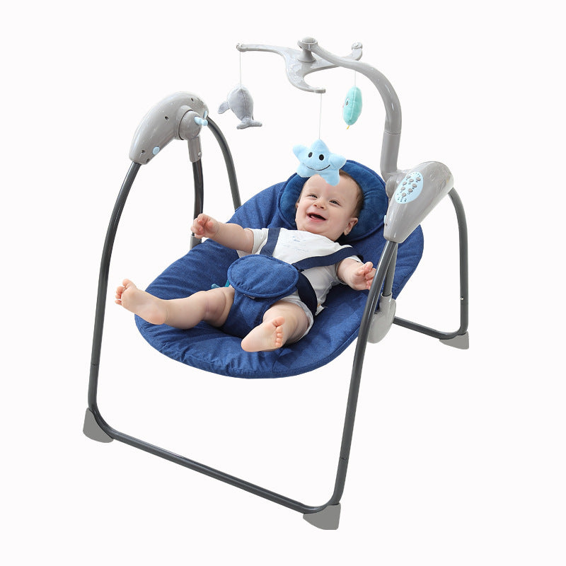 Swing Chair with LED Touch Screen and Bluetooth