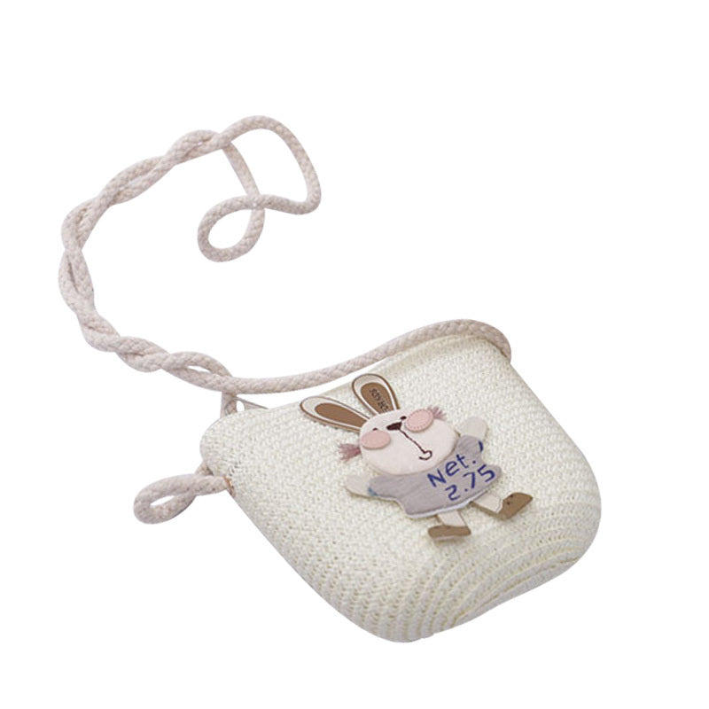 Two-Piece Straw Hat & Bag