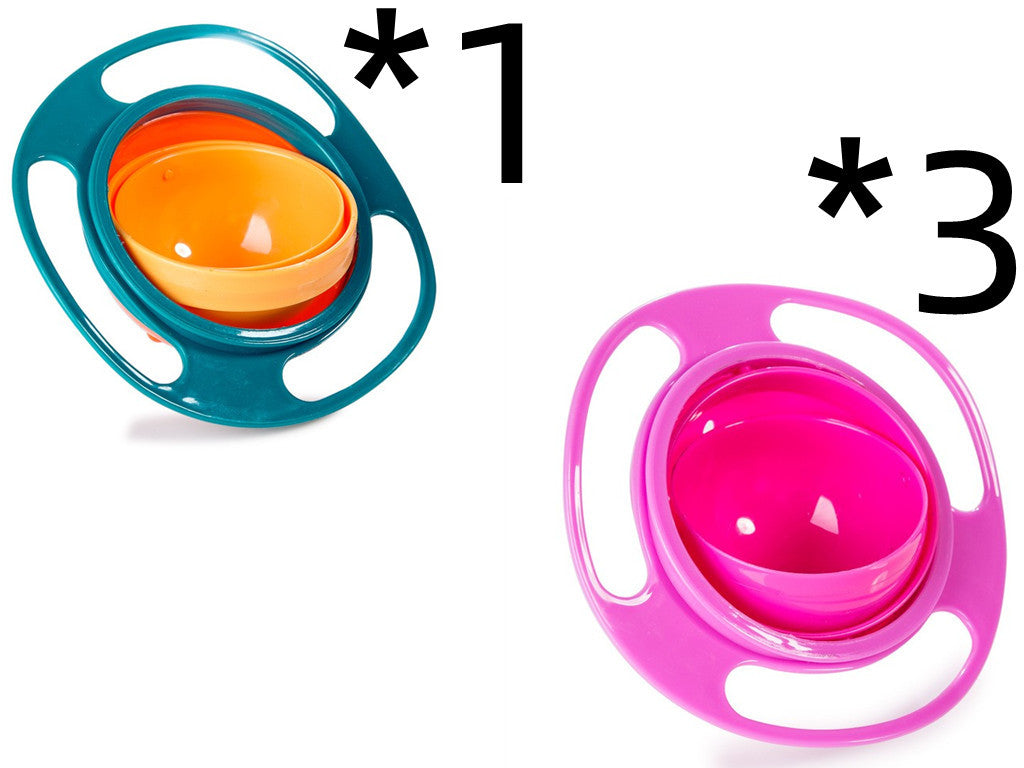 360° Spill-Proof Rotating Bowl