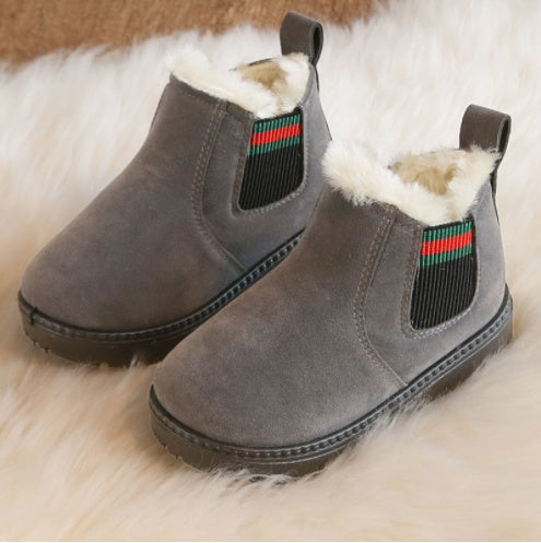 Velvet Snow Boots