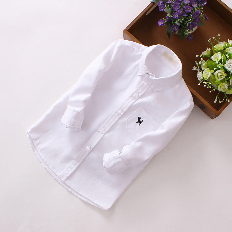 Cotton Lapel Shirt
