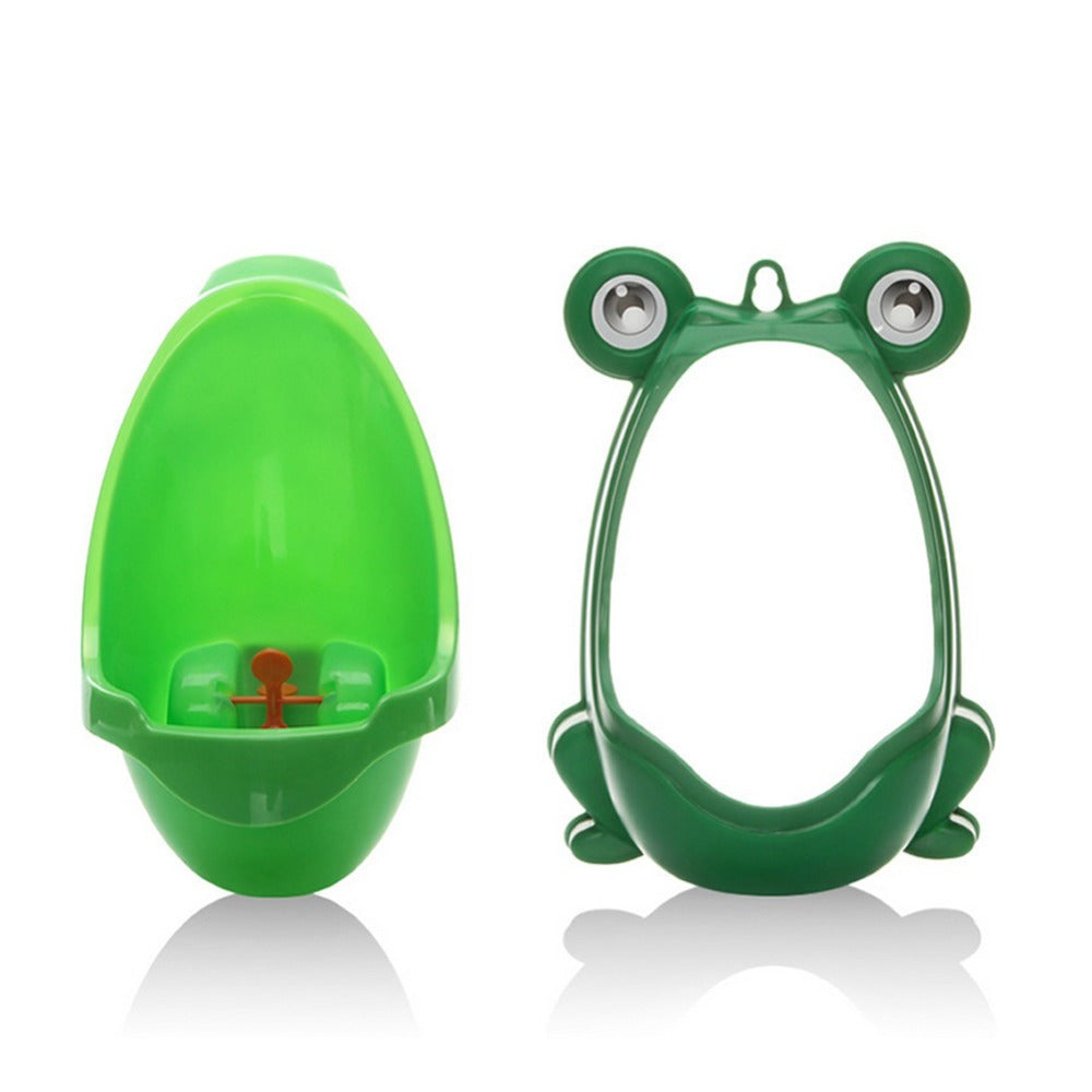 Frog-Shaped Boy Pee with Rotating Windmill