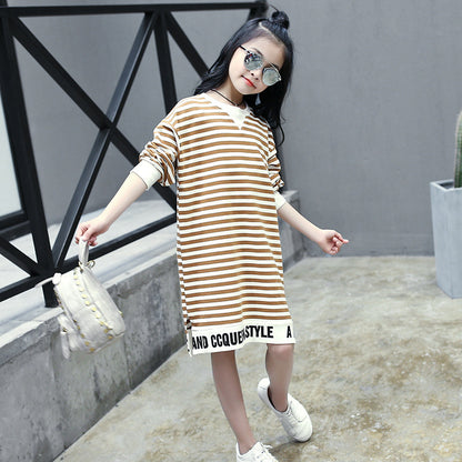 Striped Cotton Top-Dress