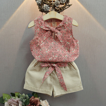 Sleeveless Bow Set