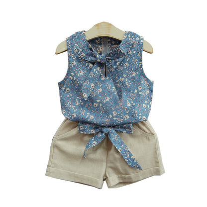 Sleeveless Bow Set