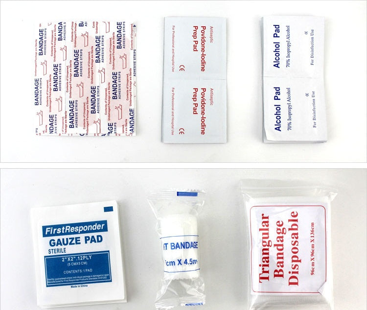 Outdoor first aid kit