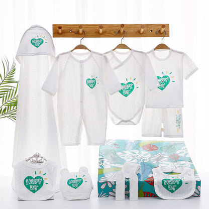 Summer Thin Newborn Clothes Baby Gift Set