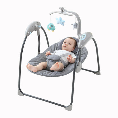 Swing Chair with LED Touch Screen and Bluetooth