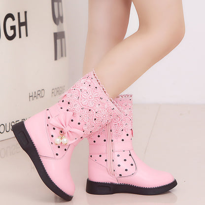 Bowknot Pendant  Boots