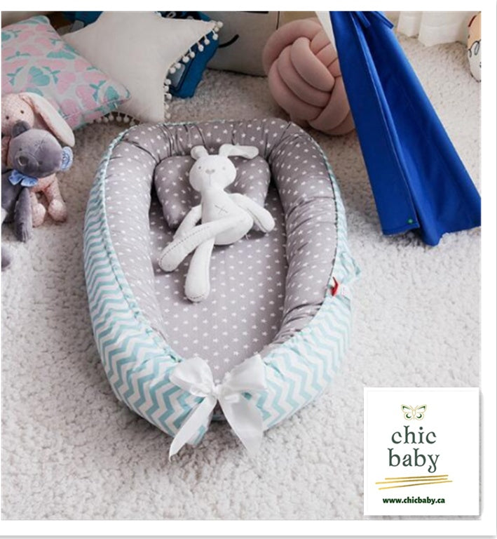 Washable and Detachable Baby Crib