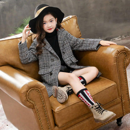 Houndstooth Coat