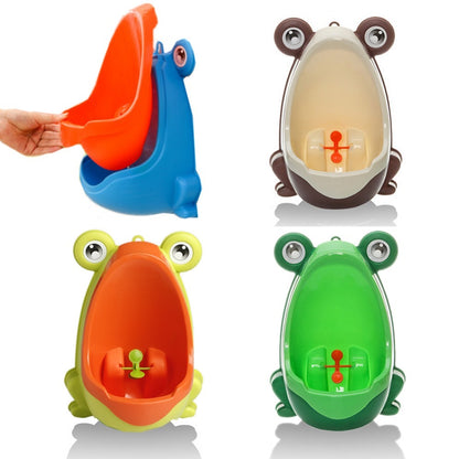 Frog-Shaped Boy Pee with Rotating Windmill