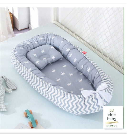 Washable and Detachable Baby Crib