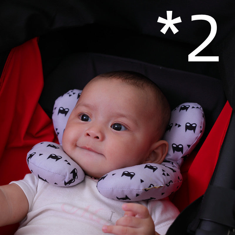 Protective Baby Pillows Travel Car U-shaped Support Cushion