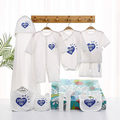 Summer Thin Newborn Clothes Baby Gift Set