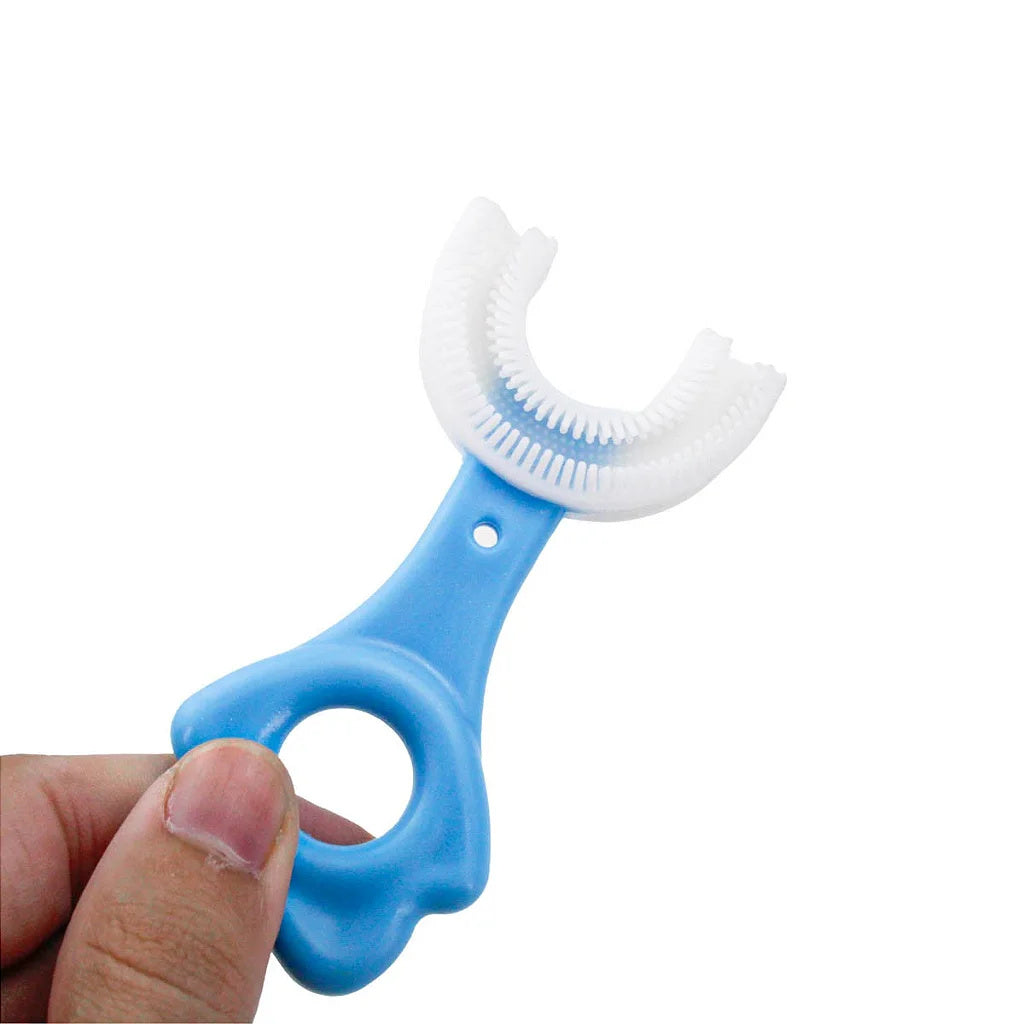 360° U-Shaped Silicone Children's Toothbrush