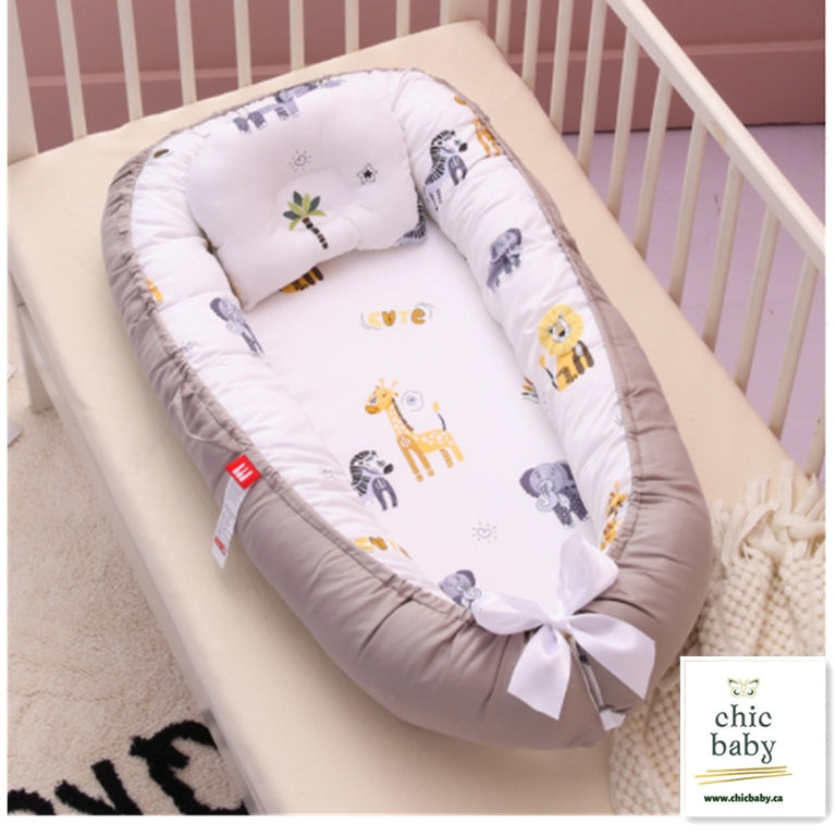 Washable and Detachable Baby Crib